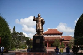 Đền thờ vua Quang Trung. (Ảnh: Văn Cảnh/Vietnam+)