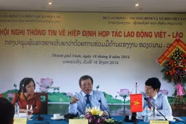 Đẩy mạnh hợp tác lao động giữa hai nước Việt Nam-Lào