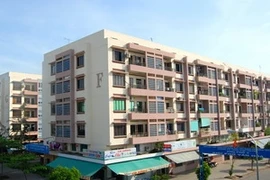 Căn hộ chung cư dành cho người thu nhập thấp tại Thành phố Hồ Chí Minh. Ảnh: TTXVN.