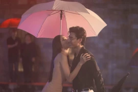 Ngọc Thảo diễn xuất trong MV mới của ca sỹ Đan Trường. (Ảnh: CTV/Vietnam+)