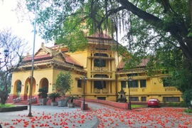 Độc đáo trải nghiệm không gian “Làng trong phố” mùa hoa gạo 