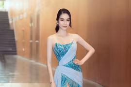 Á hậu Phương Anh là đại diện nhan sắc Việt Nam tại Miss International 2022. (Ảnh: CTV/Vietnam+)