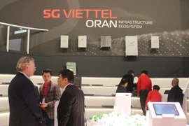 Gian hàng của Viettel tại Hội nghị di động thế giới (Mobile World Congress – MWC 2024). (Ảnh: Viettel)