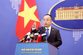Phó Phát ngôn Bộ Ngoại giao Việt Nam Đoàn Khắc Việt. (Ảnh: Doãn Tấn/TTXVN)