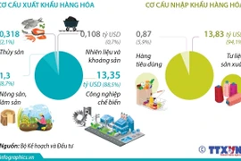 Tổng kim ngạch xuất, nhập khẩu hàng hóa đạt gần 30 tỷ USD trong tháng Một