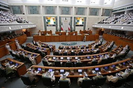Toàn cảnh phiên họp Quốc hội Kuwait ở Kuwait City ngày 18/10/2022. (Ảnh: AFP/TTXVN)