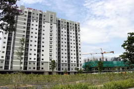 Tòa nhà ở xã hội tại Huế. (Ảnh minh họa: Đỗ Trưởng/TTXVN)
