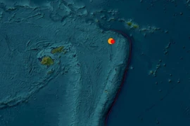 Trận động đất có độ lớn 6,6 làm rung chuyển Tonga. (Ảnh: USGS)