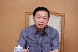 Phó Thủ tướng Trần Hồng Hà phát biểu chỉ đạo. (Ảnh: Văn Điệp/TTXVN)