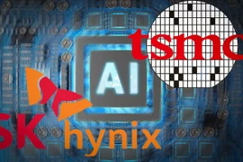 SK Hynix bắt tay với TSMC phát triển mẫu chip nhớ tiên tiến thế hệ thứ 6. (Nguồn: AP) 