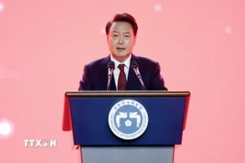 Tổng thống Hàn Quốc Yoon Suk Yeol. (Ảnh: Yonhap/TTXVN)