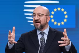 Chủ tịch Hội đồng châu Âu Charles Michel. (Ảnh: THX/TTXVN)