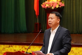 Thứ trưởng Bộ Tài chính Nguyễn Đức Chi. (Ảnh: Phạm Hậu/TTXVN)