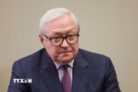 Thứ trưởng Ngoại giao Nga Sergei Ryabkov tại một cuộc họp ở ngoại ô Moskva. (Nguồn: AFP/TTXVN)