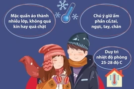 Hướng dẫn cách giữ ấm cơ thể trong những ngày rét đậm