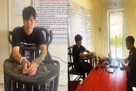 Đối tượng Lý Thị Đạnh giả danh công an lừa tiền chạy án. (Ảnh: TTXVN phát)