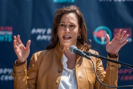 Phó Tổng thống Mỹ Kamala Harris. (Ảnh: AFP/TTXVN)