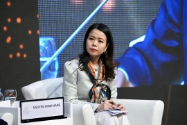 Thứ trưởng Ngoại giao Nguyễn Minh Hằng phát biểu tại phiên thảo luận “Xây dựng cấu trúc khu vực châu Á-Thái Bình Dương: Thách thức của việc không cân bằng các lợi ích”. (Ảnh: Báo Quốc tế)