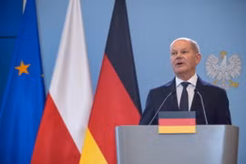 Thủ tướng Đức Olaf Scholz. (Ảnh: PAP/TTXVN)