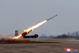 Triều Tiên thông báo các cuộc thử nghiệm đạt được mục tiêu nhất định. (Ảnh: KCNA/TTXVN)