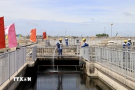 Nhà máy xử lý nước thải. Ảnh minh họa. (Nguồn: TTXVN)