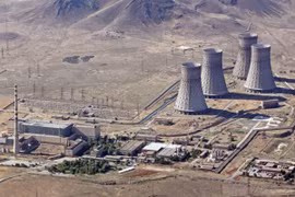 Nhà máy điện hạt nhân của Armenia. (Nguồn: APA)