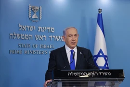 Thủ tướng Israel Benjamin Netanyahu. (Ảnh: THX/TTXVN)