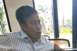 Lê Hải, cán bộ Ủy ban Kiểm tra Tỉnh ủy Phú Yên, bị bắt để điều tra vụ lừa đảo để "chạy án". (Ảnh: Công an cung cấp)