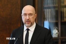 Thủ tướng Ukraine Denys Shmyhal. (Ảnh: Getty Images/TTXVN)