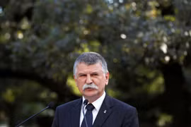 Chủ tịch Quốc hội Hungary Laszlo Kover. (Ảnh: Reuters)