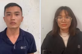 Bị can Nguyễn Hoài Nhân (trái) và bị can Nguyễn Thị Thu Ngà. (Nguồn: Báo Nhân Dân)