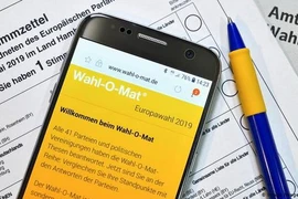 Ứng dụng Wahl-O-Mat. (Nguồn: dw.com)