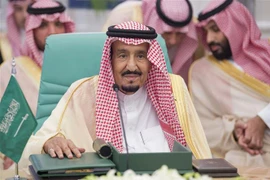 Quốc vương Arabia Salman bin Abdulaziz tại một cuộc họp ở Mecca. (Nguồn: AFP/TTXVN)