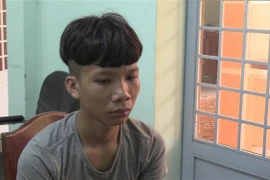 Đối tượng Nguyễn Văn Dư tại cơ quan công an. (Ảnh: Nguyễn Văn Việt/TTXVN)