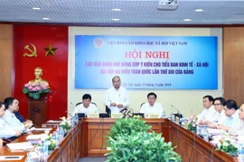 Thủ tướng Nguyễn Xuân Phúc phát biểu. (Ảnh: Thống Nhất/TTXVN)