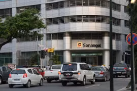 Trụ sở Tập đoàn Dầu khí quốc gia Angola. (Nguồn: Reuters)