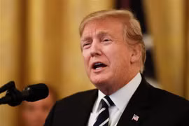 Tổng thống Mỹ Donald Trump. (Nguồn: THX/TTXVN)