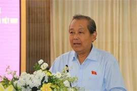Phó Thủ tướng Trương Hòa Bình. (Ảnh: Bùi Giang/TTXVN)