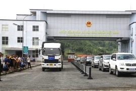 Hà Giang: Thông xe tuyến vận tải đường bộ quốc tế Việt Nam-Trung Quốc