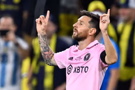 Siêu sao Lionel Messi có danh hiệu đầu tiên cùng Inter Miami
