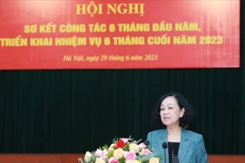 Ban Tổ chức Trung ương triển khai nhiệm vụ 6 tháng cuối năm 2023