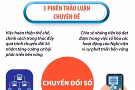 Hội nghị Nghị sỹ Trẻ Toàn cầu: Nội dung 3 phiên thảo luận chuyên đề