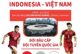 Thông tin đáng chú ý trước trận bán kết AFF Cup Indonesia-Việt Nam