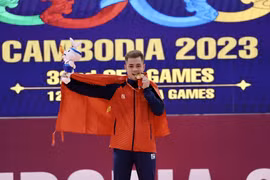 Bảng tổng sắp huy chương SEA Games ngày 13/5: Việt Nam cán mốc 80 HCV