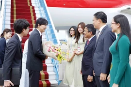 Hoàng Thái tử Nhật Bản và Công nương bắt đầu thăm chính thức Việt Nam