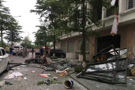 Hà Nội: Nổ lớn xảy ra tại khu chung cư IEC trên địa bàn xã Tứ Hiệp