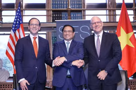 [Photo] Thủ tướng Phạm Minh Chính thăm Đại học Georgetown