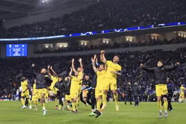 Xác định được 6 đội bóng đã giành vé tứ kết Champions League