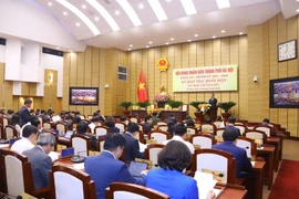 Khai mạc Kỳ họp thứ 11 Hội đồng Nhân dân thành phố Hà Nội khóa XVI 
