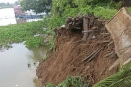 An Giang: Liên tiếp xảy ra hai vụ sạt lở, gây thiệt hại tài sản